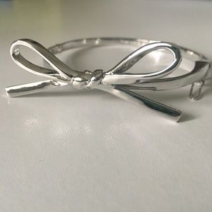 Kate Spade Silver Bow Bangle